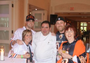 2007 Super Bowl Guest Emeril Lagasse with VIP Guests